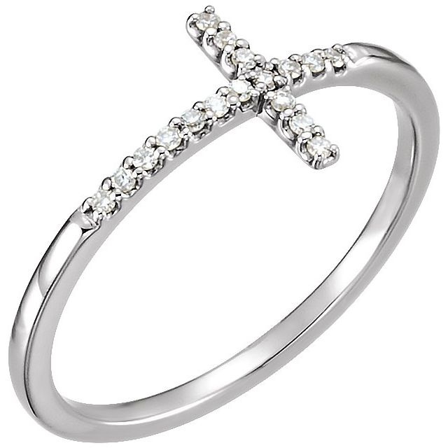 Sideways Cross Ring