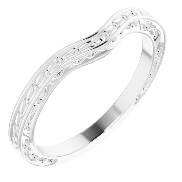 Solitaire Engagement Ring or Band