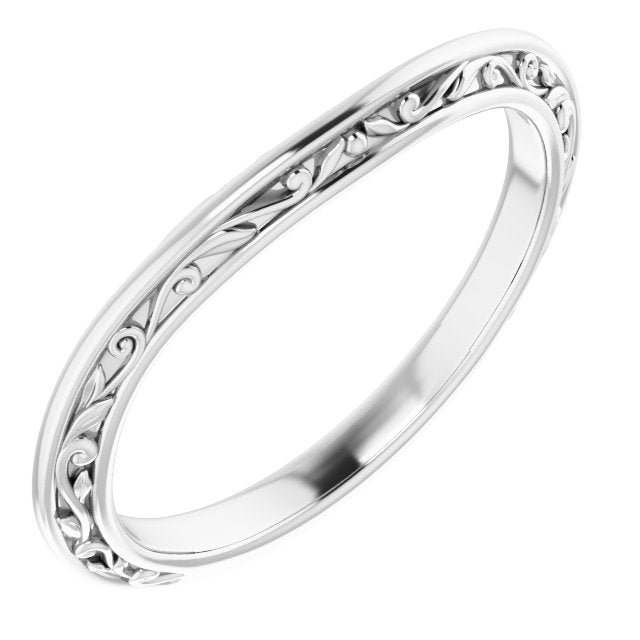 Solitaire Engagement Ring or Band