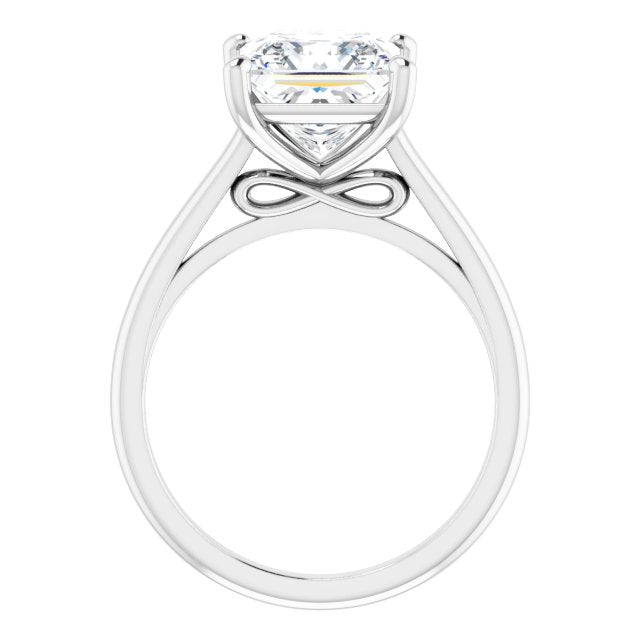 Infinity-Inspired Engagement Ring