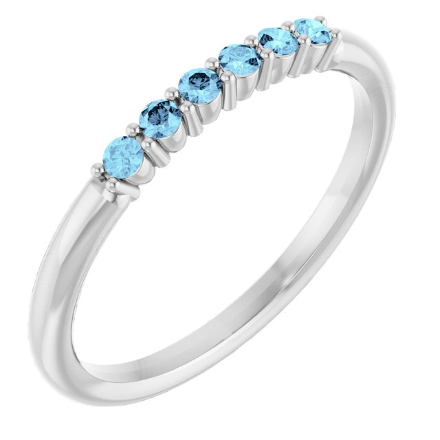 Accented Stackable Ring