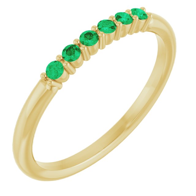 Accented Stackable Ring