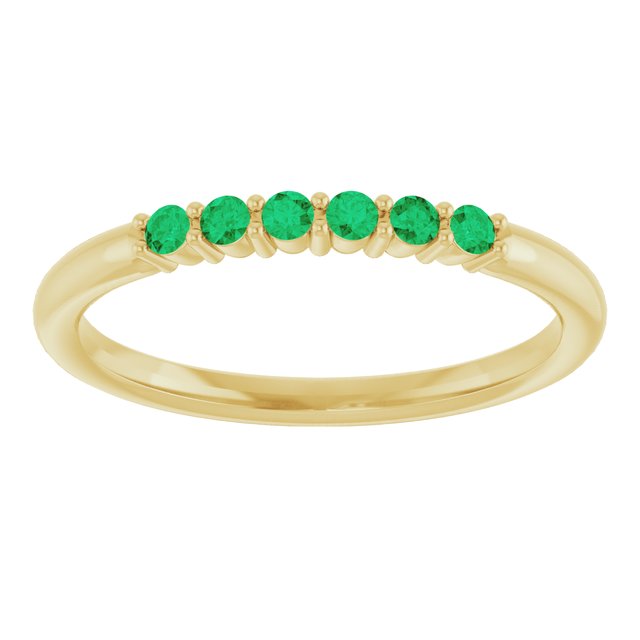 Accented Stackable Ring