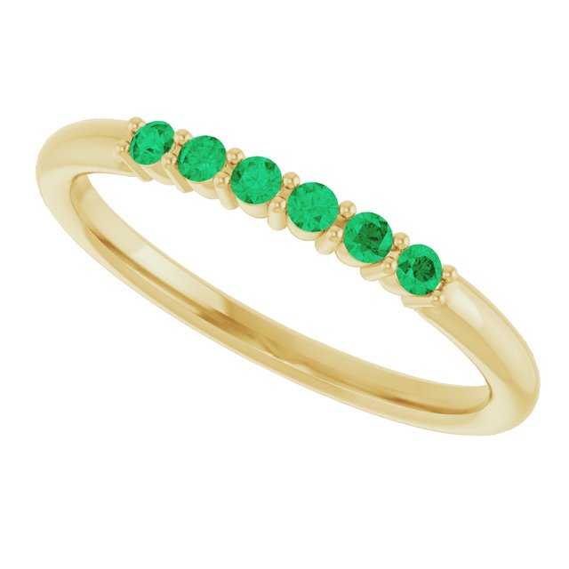 Accented Stackable Ring