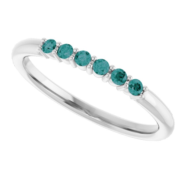 Accented Stackable Ring