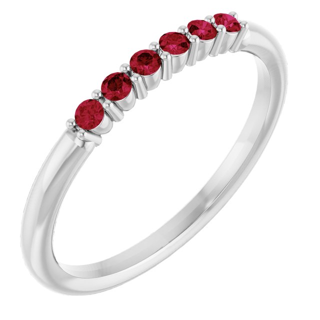 Accented Stackable Ring