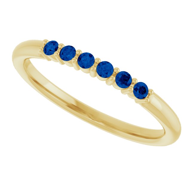 Accented Stackable Ring