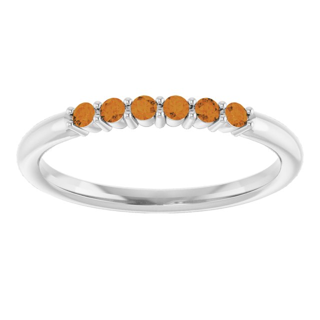 Accented Stackable Ring