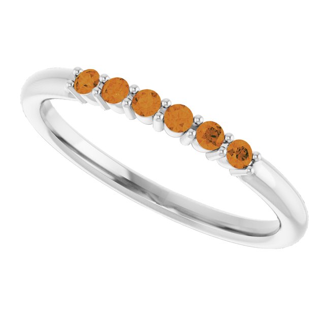 Accented Stackable Ring