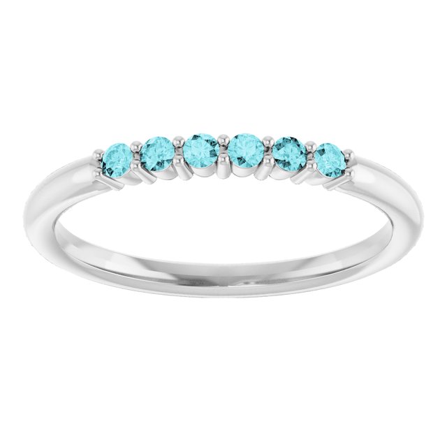 Accented Stackable Ring