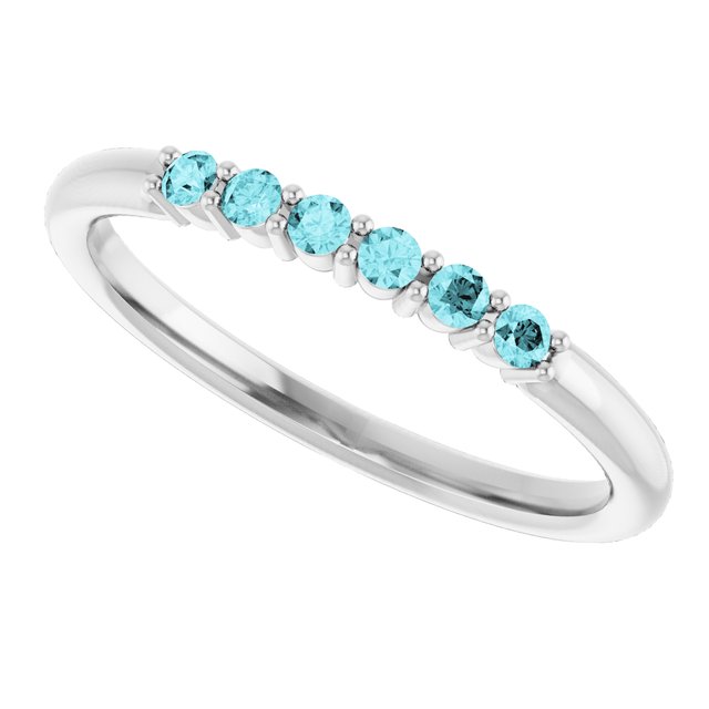 Accented Stackable Ring