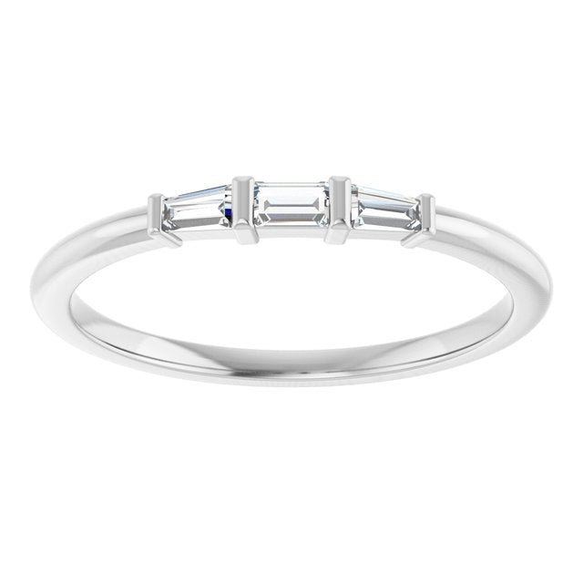 Three-Stone Stackable Ring