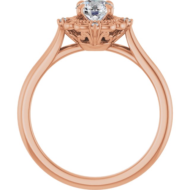 Vintage-Inspired Engagement Ring