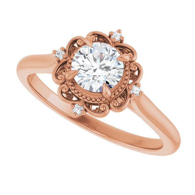 Vintage-Inspired Engagement Ring