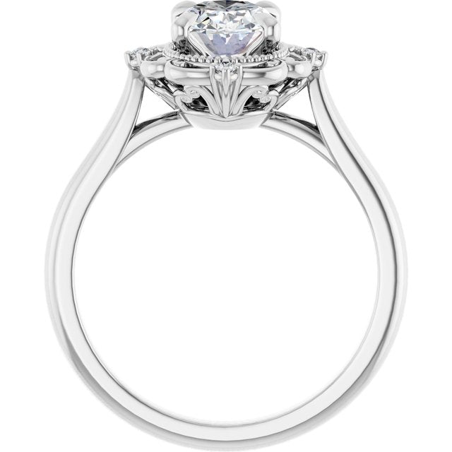 Vintage-Inspired Engagement Ring