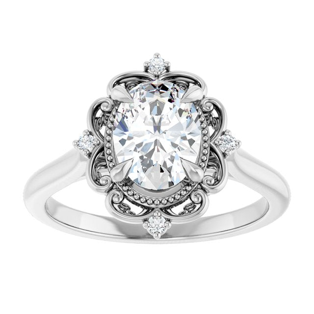 Vintage-Inspired Engagement Ring