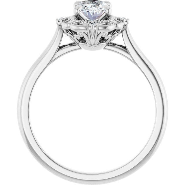 Vintage-Inspired Engagement Ring