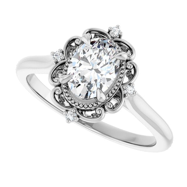 Vintage-Inspired Engagement Ring