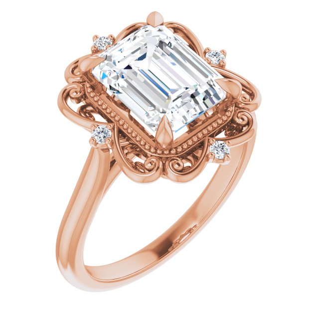 Vintage-Inspired Engagement Ring