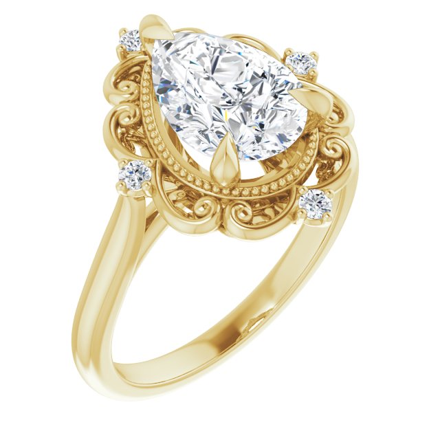 Vintage-Inspired Engagement Ring