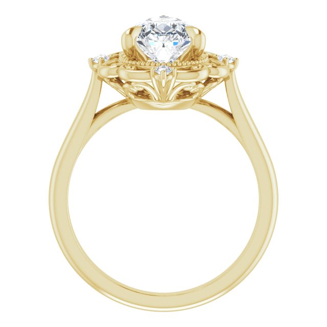 Vintage-Inspired Engagement Ring