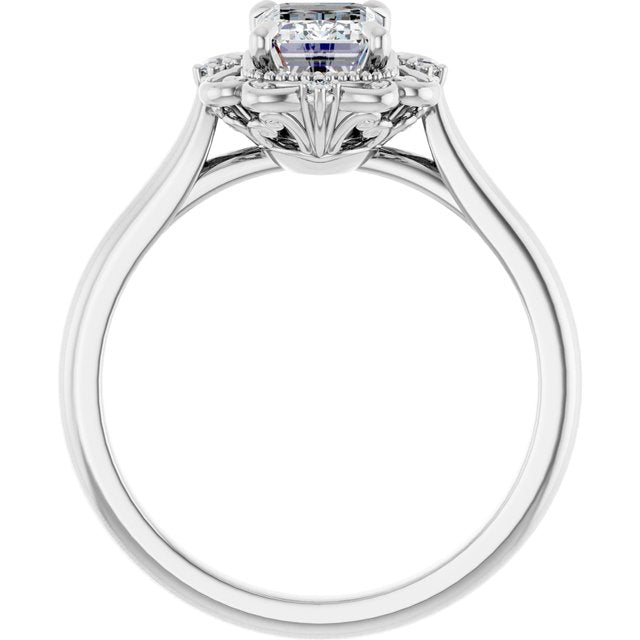 Vintage-Inspired Engagement Ring