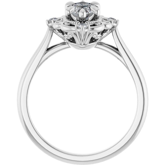 Vintage-Inspired Engagement Ring