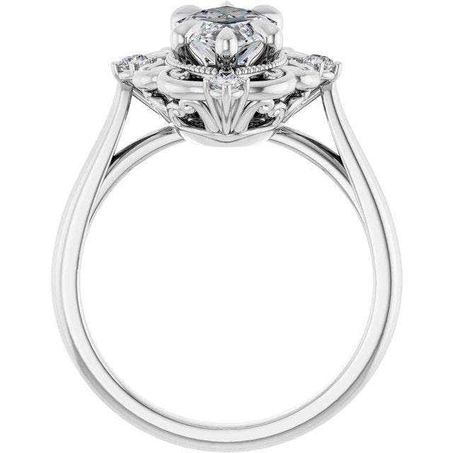 Vintage-Inspired Engagement Ring