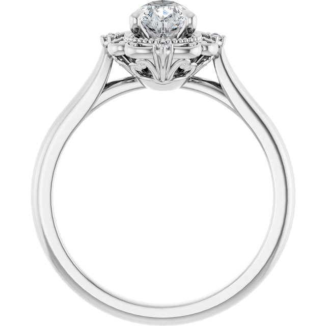 Vintage-Inspired Engagement Ring