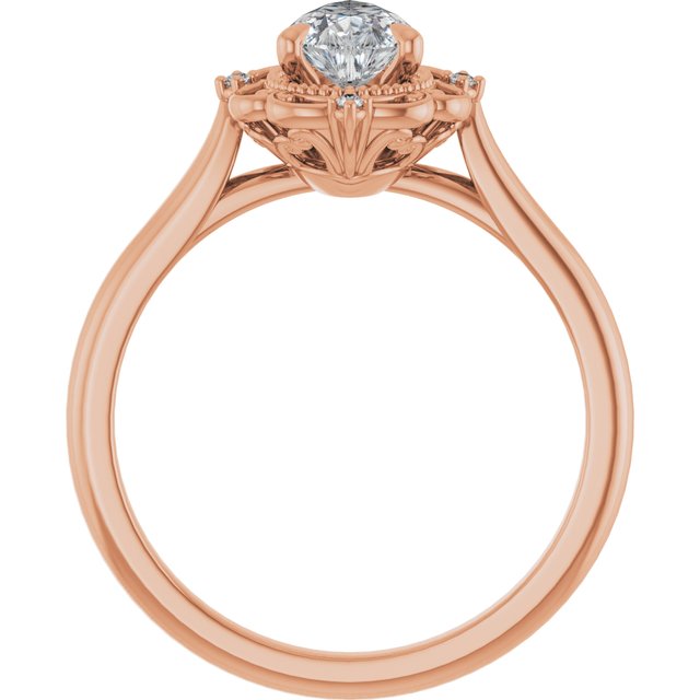 Vintage-Inspired Engagement Ring