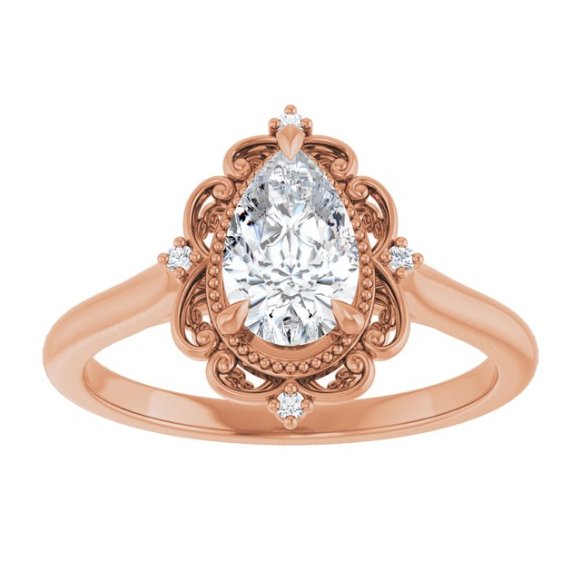 Vintage-Inspired Engagement Ring