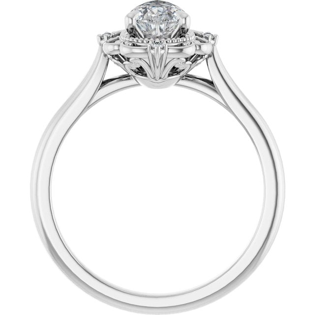 Vintage-Inspired Engagement Ring