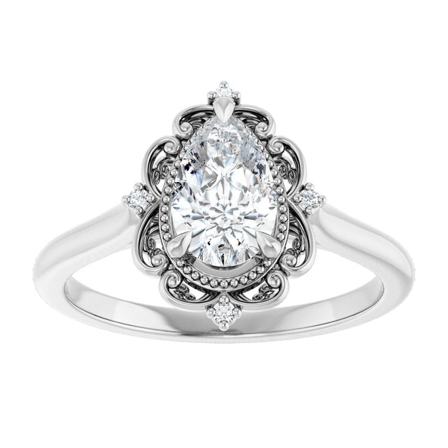 Vintage-Inspired Engagement Ring