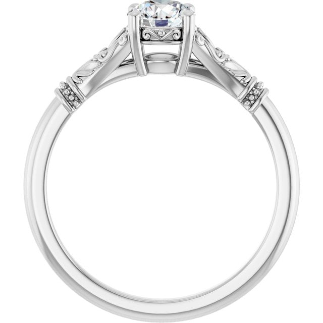 Split Shank Engagement Ring