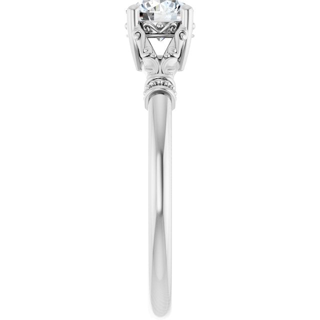 Split Shank Engagement Ring