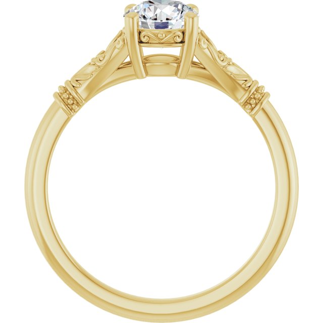 Split Shank Engagement Ring