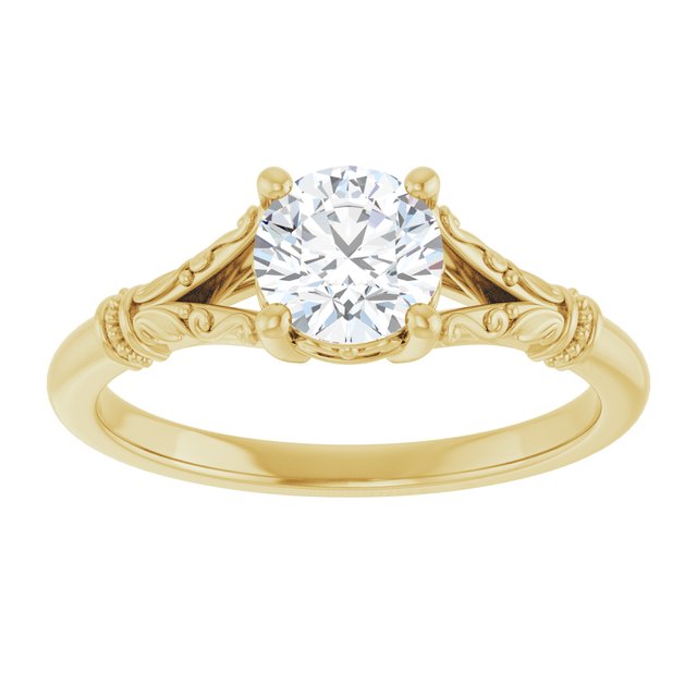 Split Shank Engagement Ring