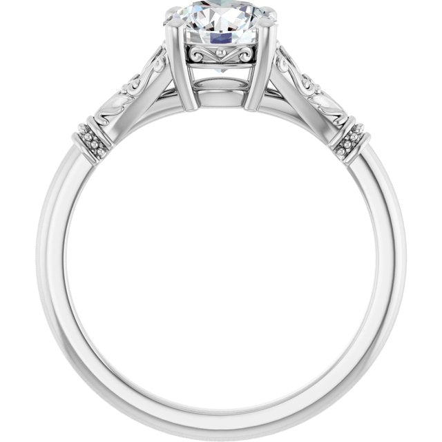 Split Shank Engagement Ring