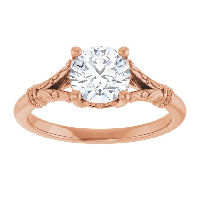 Split Shank Engagement Ring