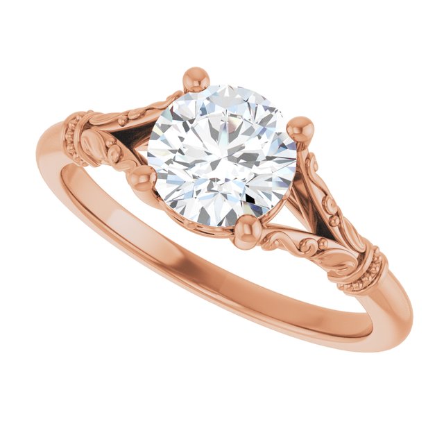 Split Shank Engagement Ring