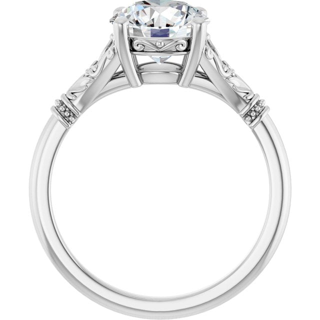 Split Shank Engagement Ring