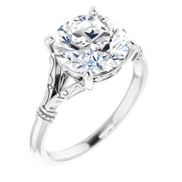 Split Shank Engagement Ring