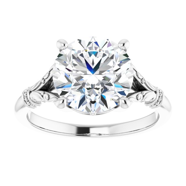 Split Shank Engagement Ring