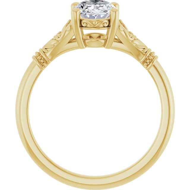 Split Shank Engagement Ring