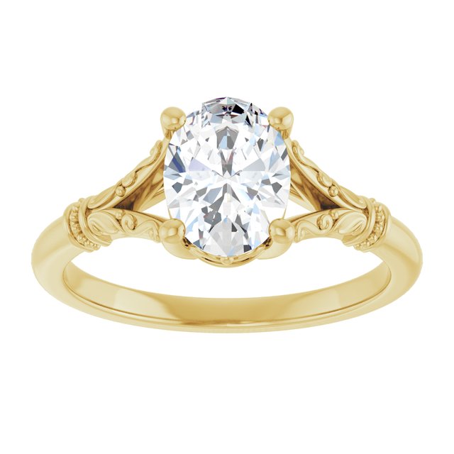 Split Shank Engagement Ring