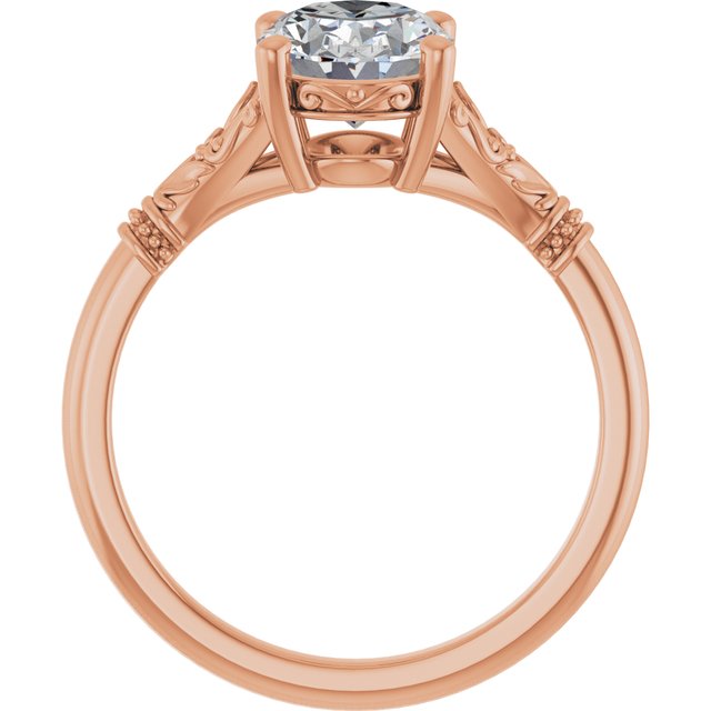 Split Shank Engagement Ring