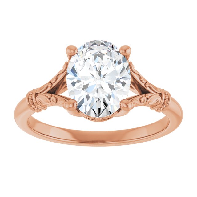 Split Shank Engagement Ring