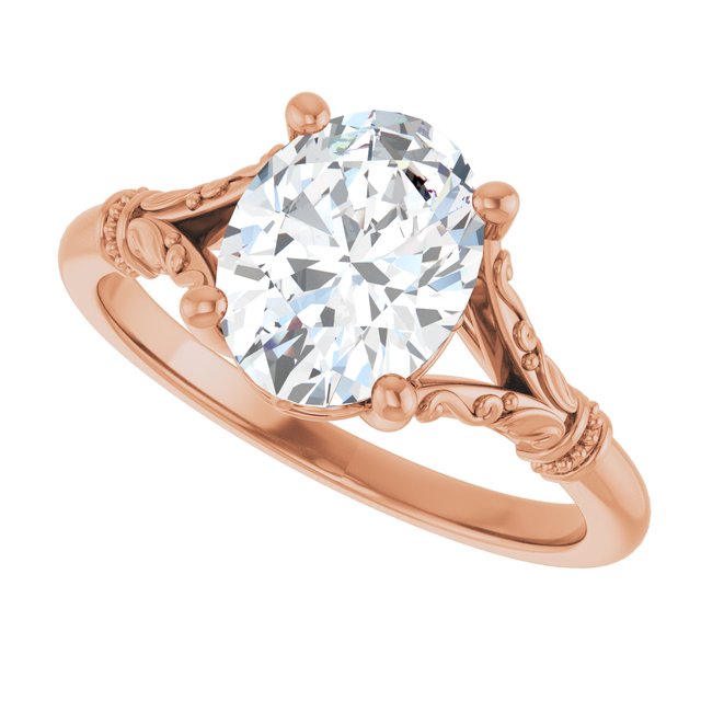 Split Shank Engagement Ring