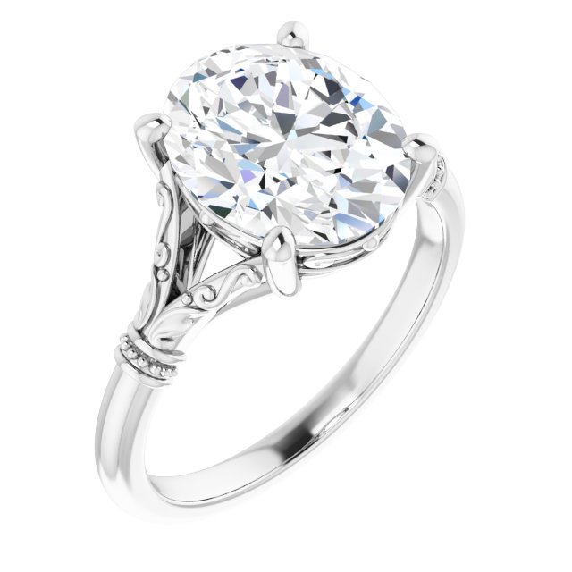 Split Shank Engagement Ring