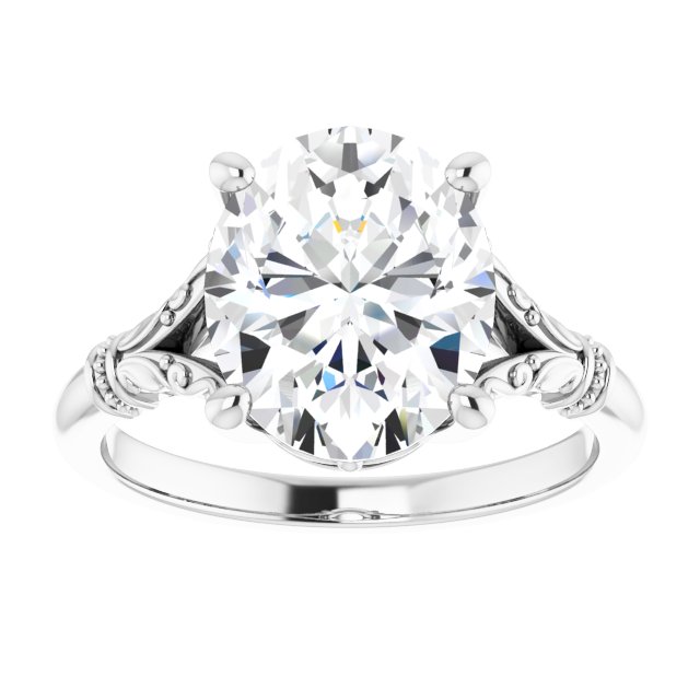 Split Shank Engagement Ring